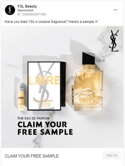 ysl claim free sample|ysl libre scent.